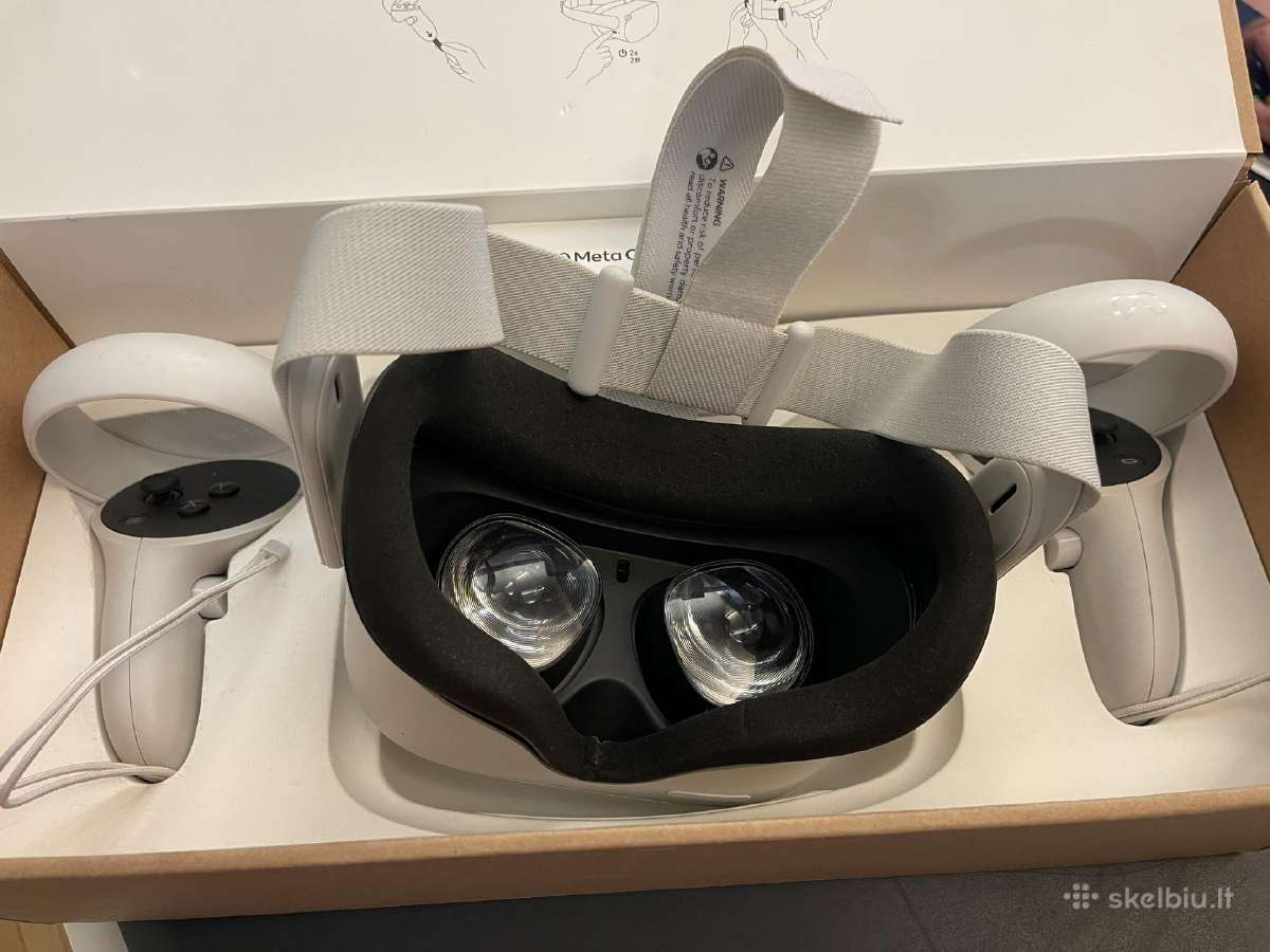 Vr Oculus Meta Quest 2 128gb su garantija - nuotraukos Nr. 3