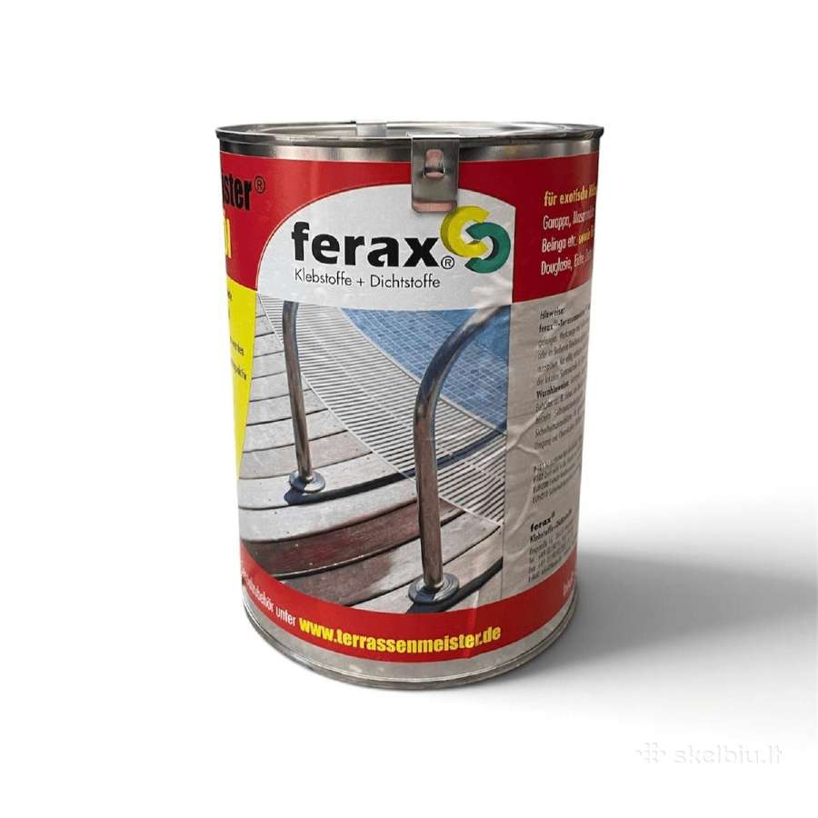 Ferax Bankirai alyva terasai 2,5 L - nuotraukos Nr. 2
