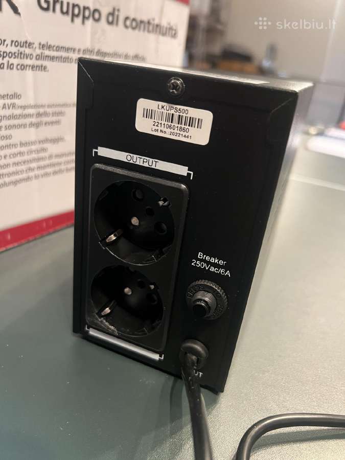 Nepertraukiamo maitinimo šaltinis Link 500va/300w - nuotraukos Nr. 3