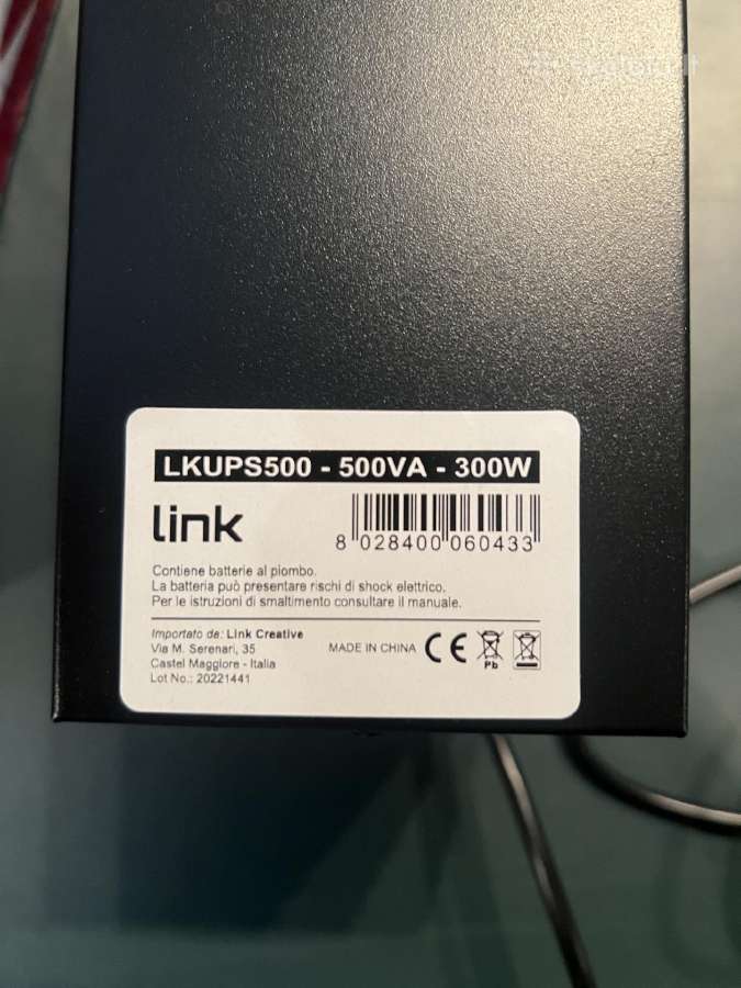 Nepertraukiamo maitinimo šaltinis Link 500va/300w - nuotraukos Nr. 4