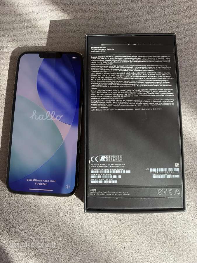 iPhone 13 Pro Max 1t - nuotraukos Nr. 9