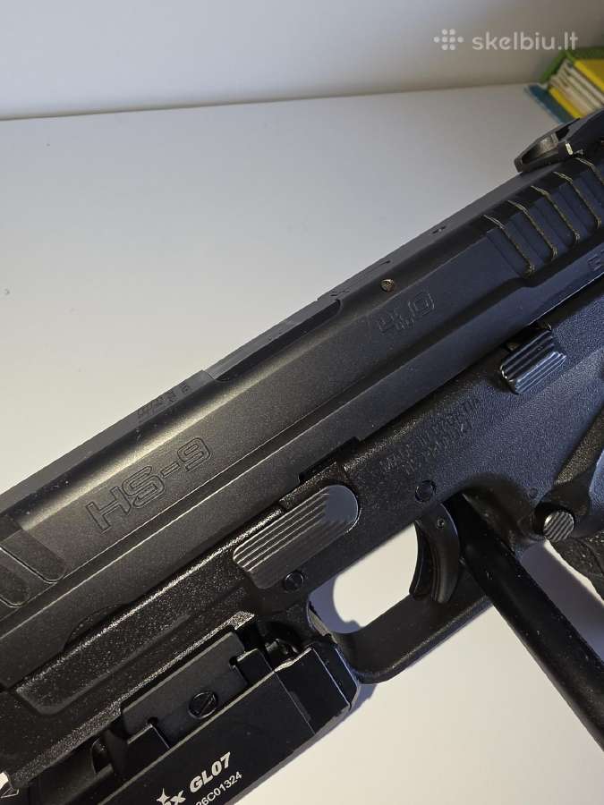 Hs 9. 4.0 Pistoletas. 9x19 - nuotraukos Nr. 3