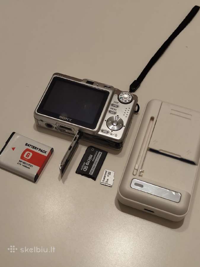 Sony cybershot Dsc-w55 y2k/vintage digicam - nuotraukos Nr. 5