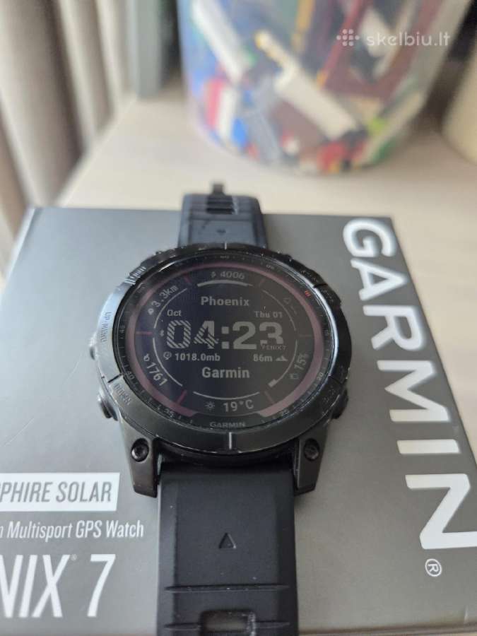 Garmin fenix 7 saphire solar - nuotraukos Nr. 2