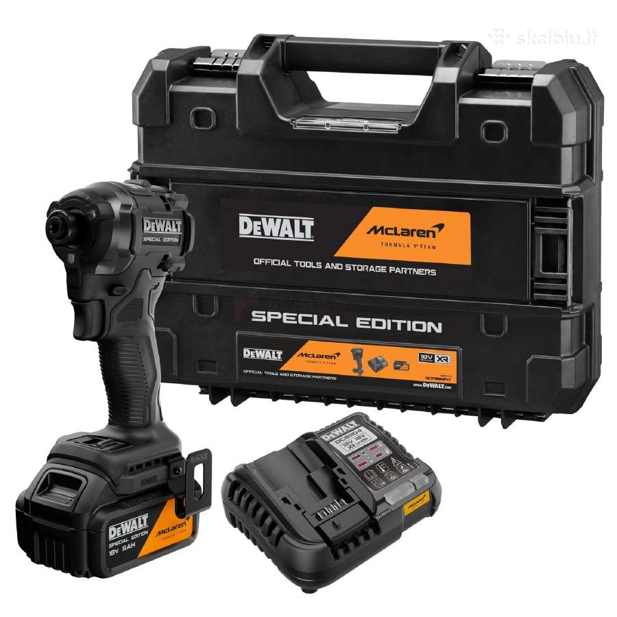 Dewalt Dcd86mp1t Mclaren Edition suktuvas - nuotraukos Nr. 4