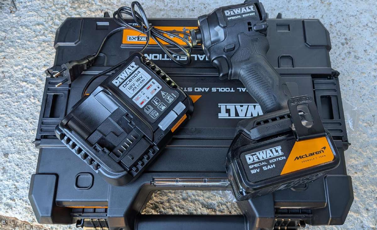 Dewalt Dcd86mp1t Mclaren Edition suktuvas - nuotraukos Nr. 3