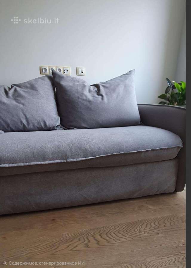 Sofa su miegama funkcija - nuotraukos Nr. 2