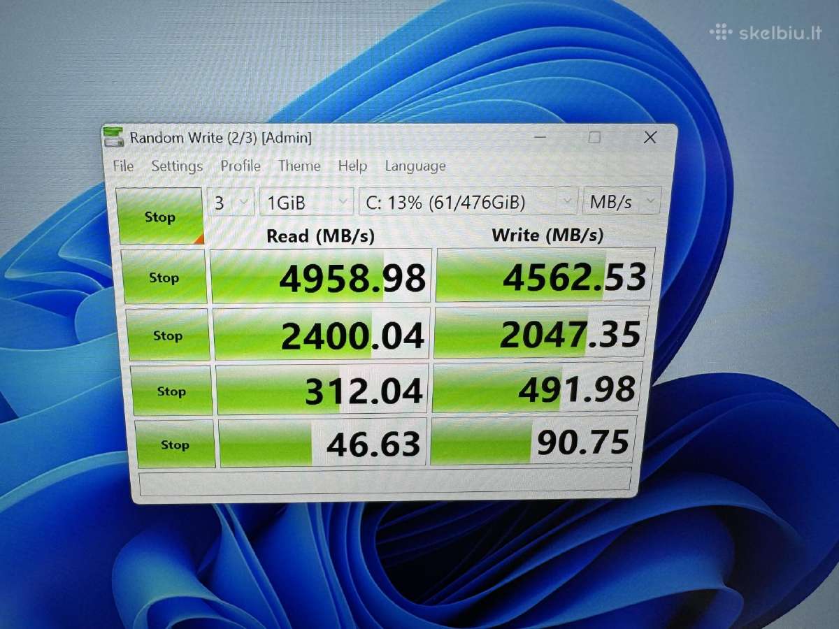 Hp Elitebook 840 G11, Ultra 7, 32gb RAM, 512gb SSD - nuotraukos Nr. 8