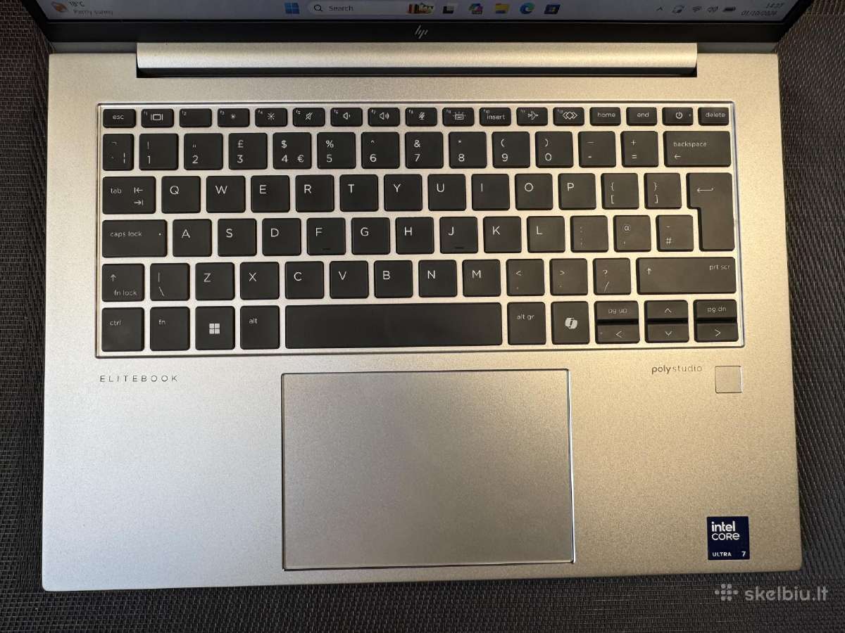 Hp Elitebook 840 G11, Ultra 7, 32gb RAM, 512gb SSD - nuotraukos Nr. 3