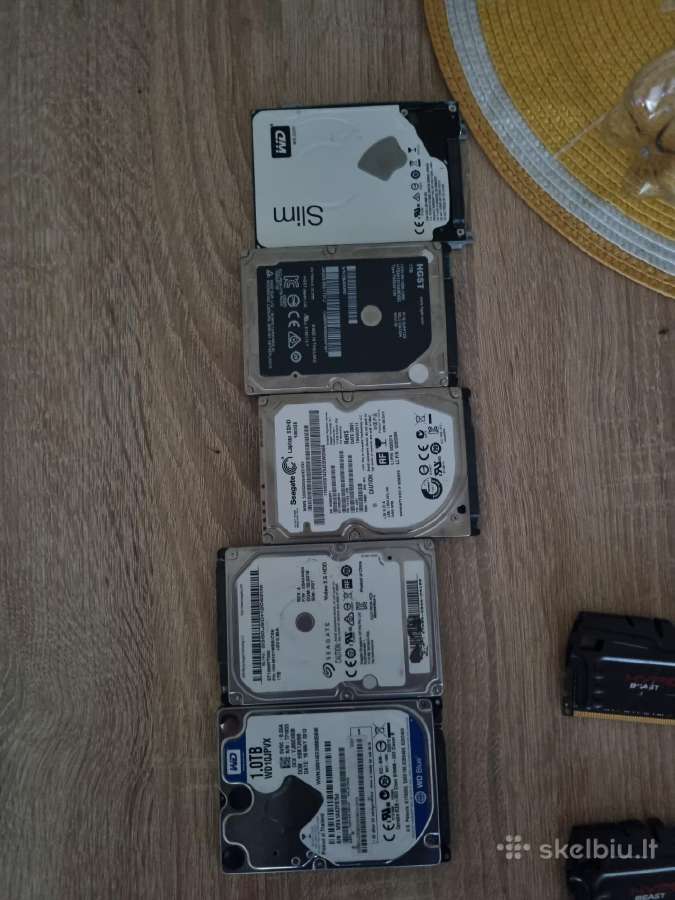 SSD ir HDD - nuotraukos Nr. 2