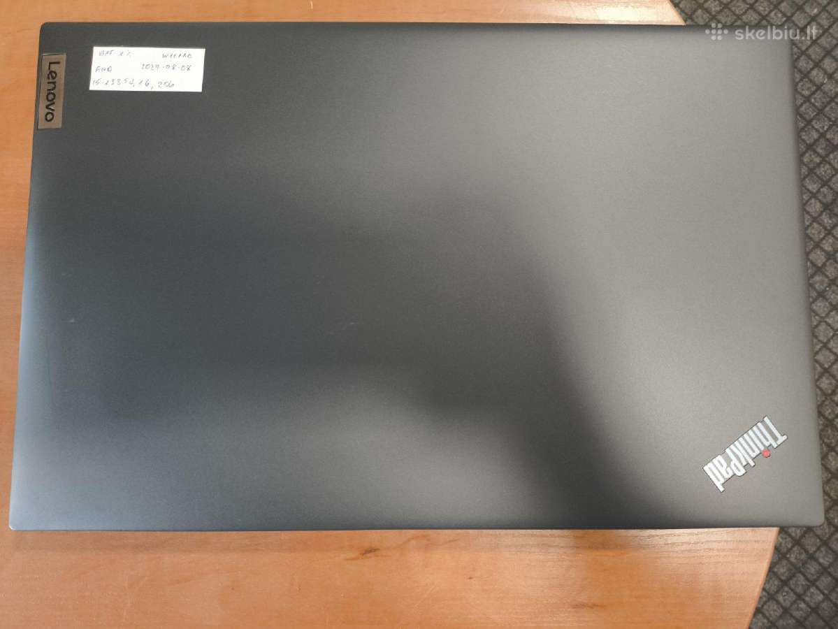 Thinkpad 15.6 i5-1335u 16gb 256gb 1% Metai garanti - nuotraukos Nr. 3