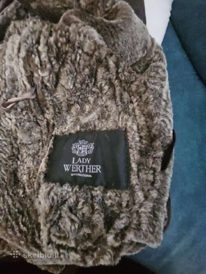 Verstos odos Lady Werther paltas - nuotraukos Nr. 3
