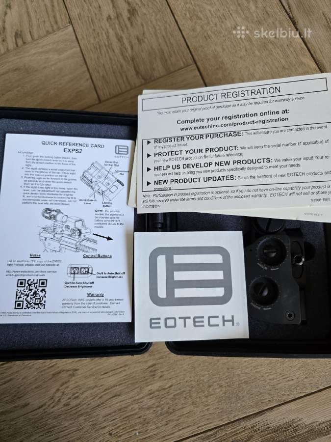 Eotech Hws Exps2-0 holografinis kolimatorius - nuotraukos Nr. 4