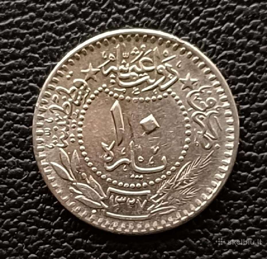 10 para 1909m. Osmanų imperija - nuotraukos Nr. 2