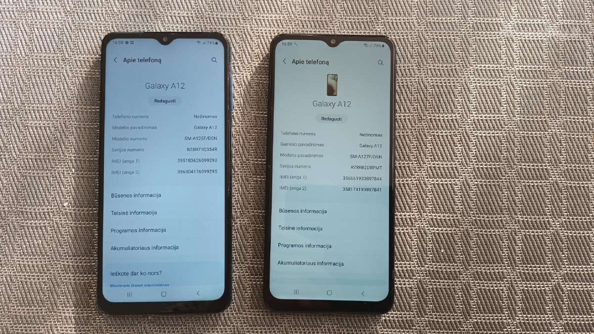 Samsung a12 - nuotraukos Nr. 4