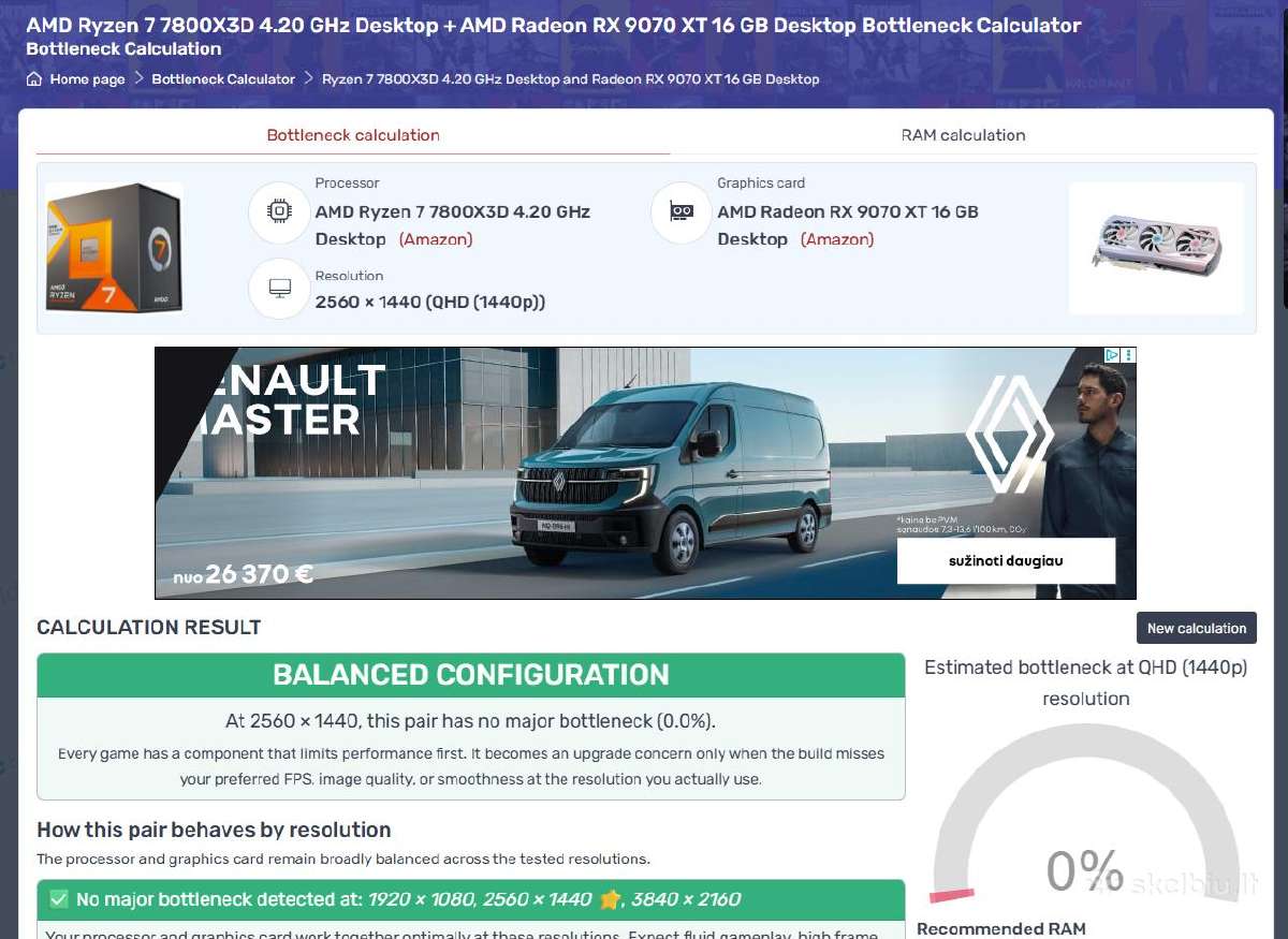 R7 7800x3d Rx 9070xt Nvme 1tb Ddr5 32gb Wi-fi Bt - nuotraukos Nr. 7