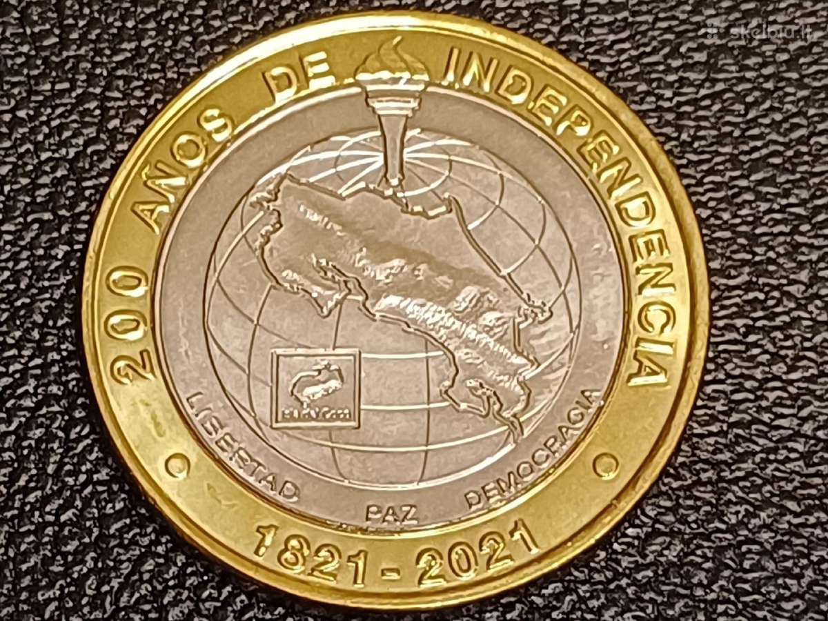 500 kolonų 2021,2023m. Kosta Rika unc. - nuotraukos Nr. 3