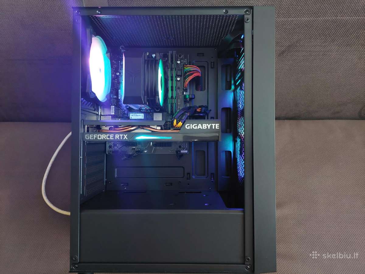 I5 12400f, H610m, 16gb, Rtx 3060ti, 256gb SSD, 1tb - nuotraukos Nr. 5