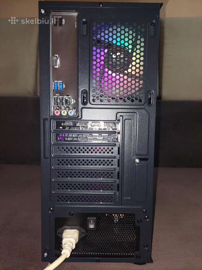 I5 12400f, H610m, 16gb, Rtx 3060ti, 256gb SSD, 1tb - nuotraukos Nr. 11