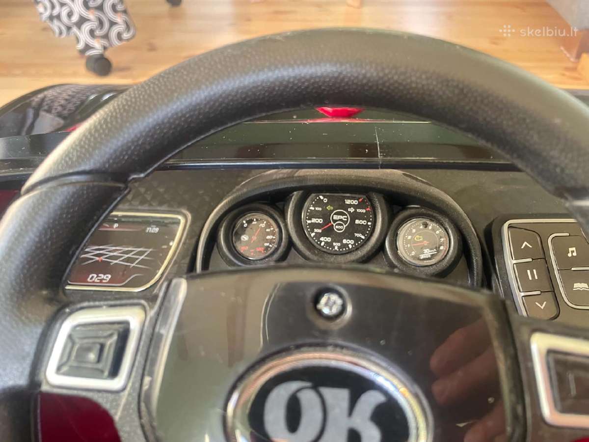 Bugatti vaikiškas žaislinis elektromobilis - nuotraukos Nr. 6