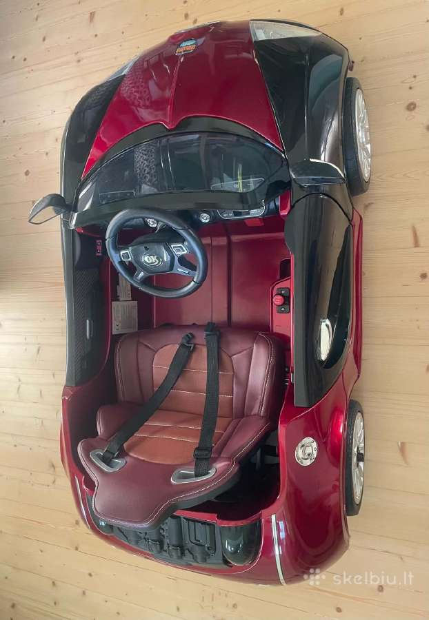 Bugatti vaikiškas žaislinis elektromobilis - nuotraukos Nr. 2