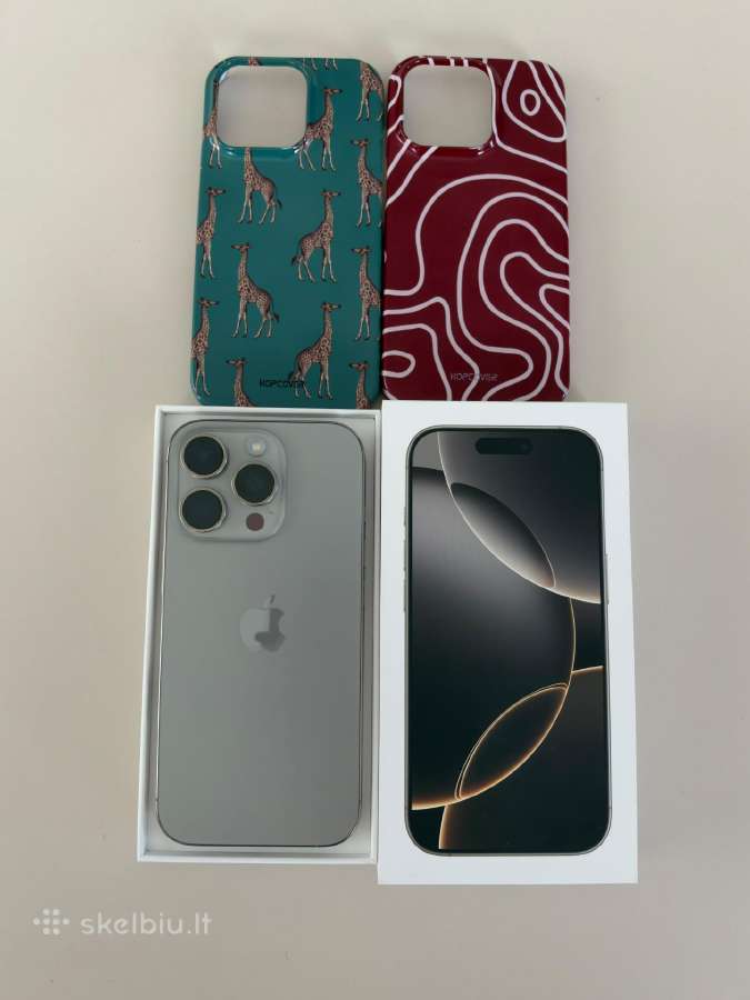 Apple iPhone 16 pro 128 GB - nuotraukos Nr. 4