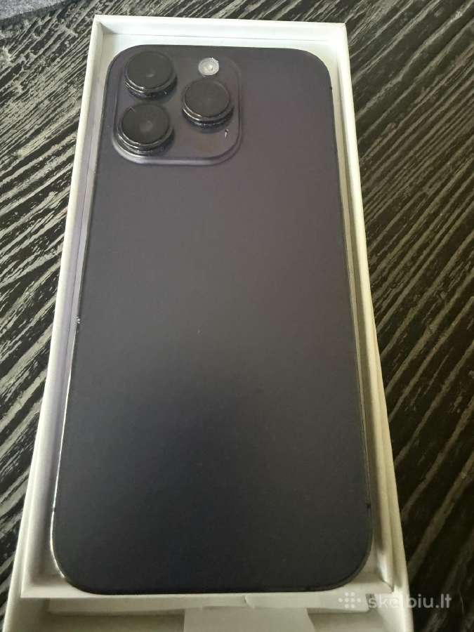 iPhone 14 Pro, Deep Purple, 128gb - nuotraukos Nr. 3