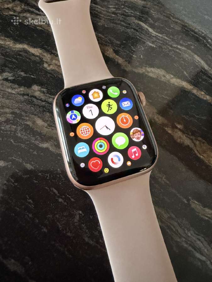 Apple Watch Series 6 44 mm; 100 % baterija - nuotraukos Nr. 5