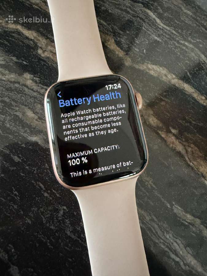 Apple Watch Series 6 44 mm; 100 % baterija - nuotraukos Nr. 6