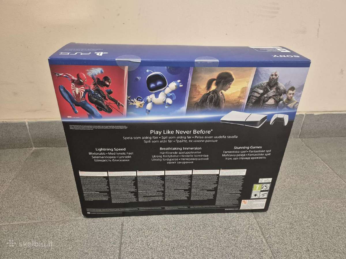 Sony Playstation 5 Slim Digital Naujas - nuotraukos Nr. 2