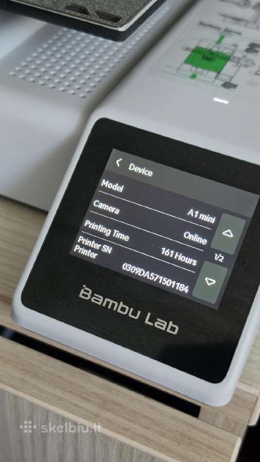 Bambu Lab A1 Mini - nuotraukos Nr. 2