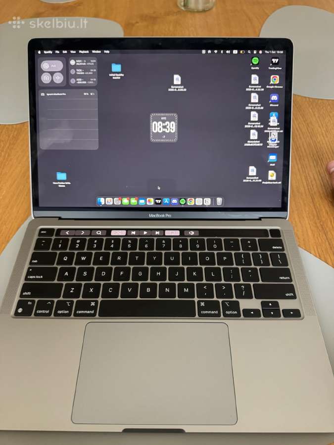 Apple MacBook Pro 13 M1 2020 - nuotraukos Nr. 10