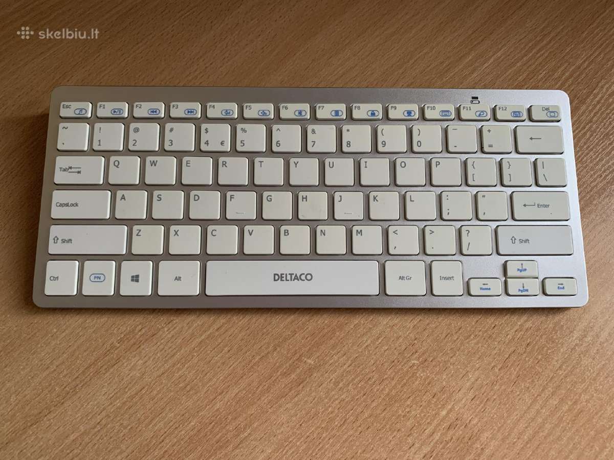 Deltaco TB-622-UK Bluetooth mini klaviatūra - nuotraukos Nr. 2