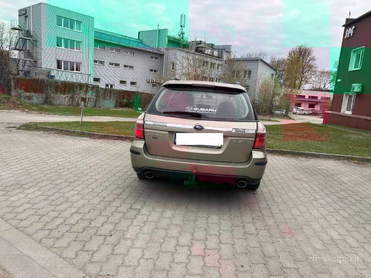 Subaru outback legasy 2,5 2008 - nuotraukos Nr. 4