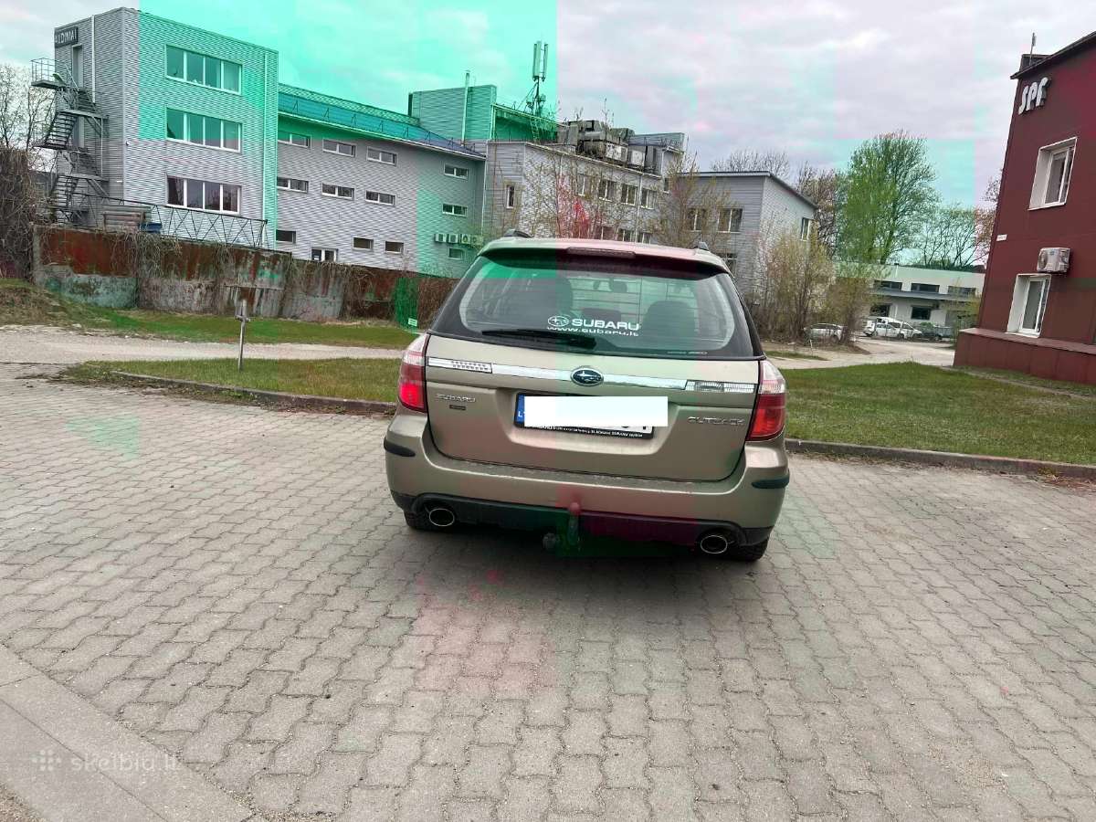 Subaru outback legasy 2,5 2008 - nuotraukos Nr. 8