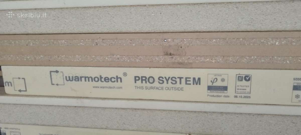 Termoprofiliai langams warmotech - nuotraukos Nr. 2