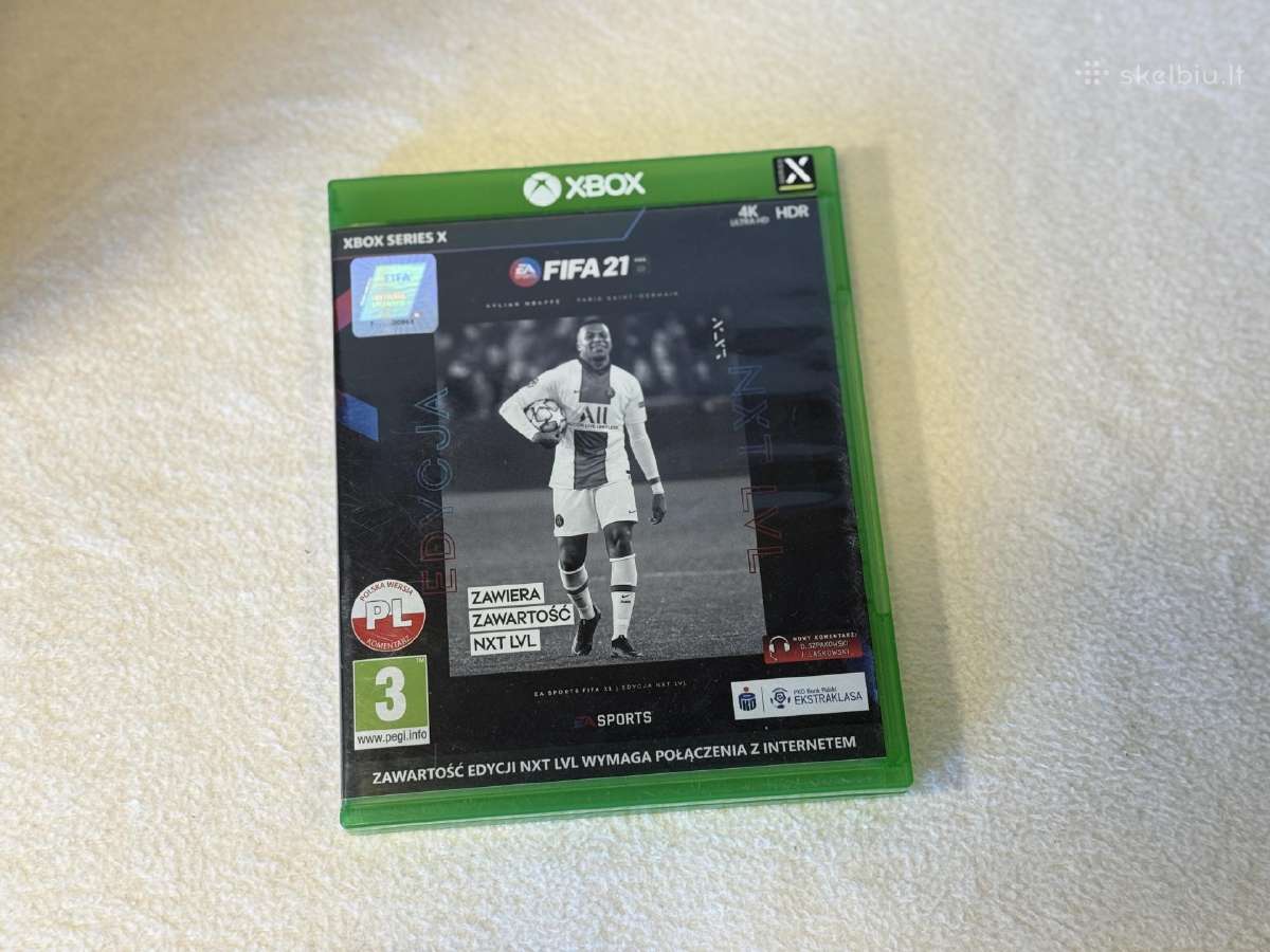 Xbox Series X 1tb, 2 Controllers, Fifa 21 - nuotraukos Nr. 7