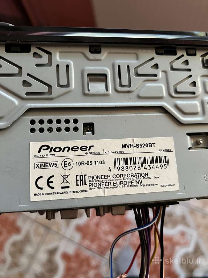 Magnetola pioneer dsp/bluetooth/usb - nuotraukos Nr. 4