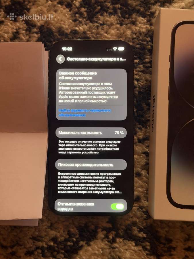 iPhone 14 Pro 256gb - nuotraukos Nr. 7
