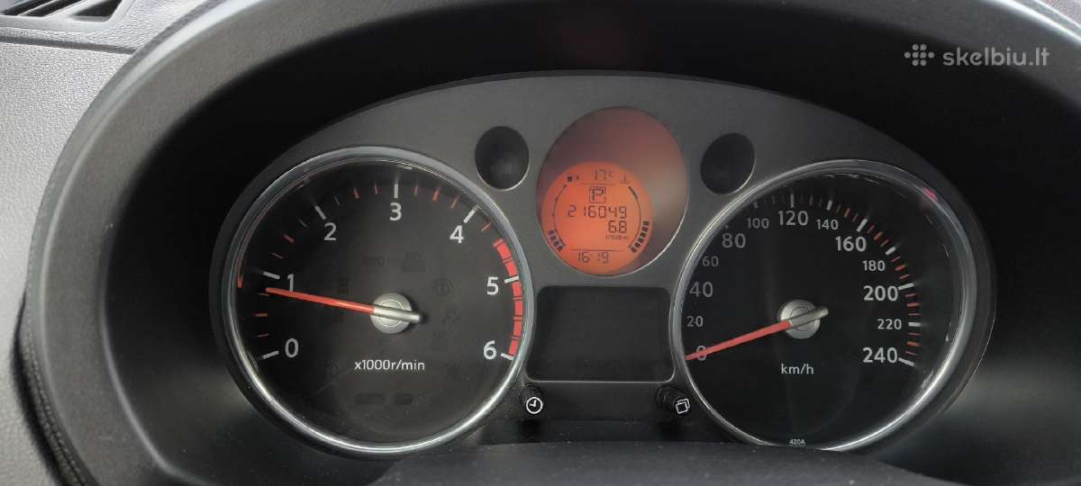 Nissan xtrail 4wd puikios būklės - nuotraukos Nr. 9