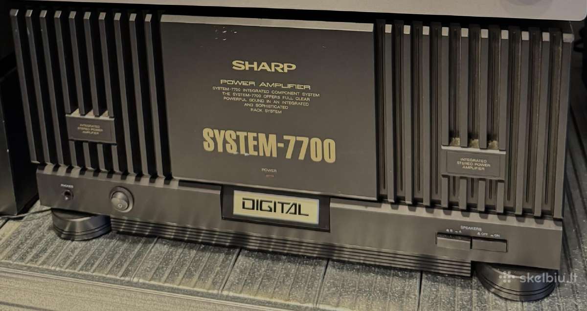 Sharp System 7700 / stiprintuvai - nuotraukos Nr. 2