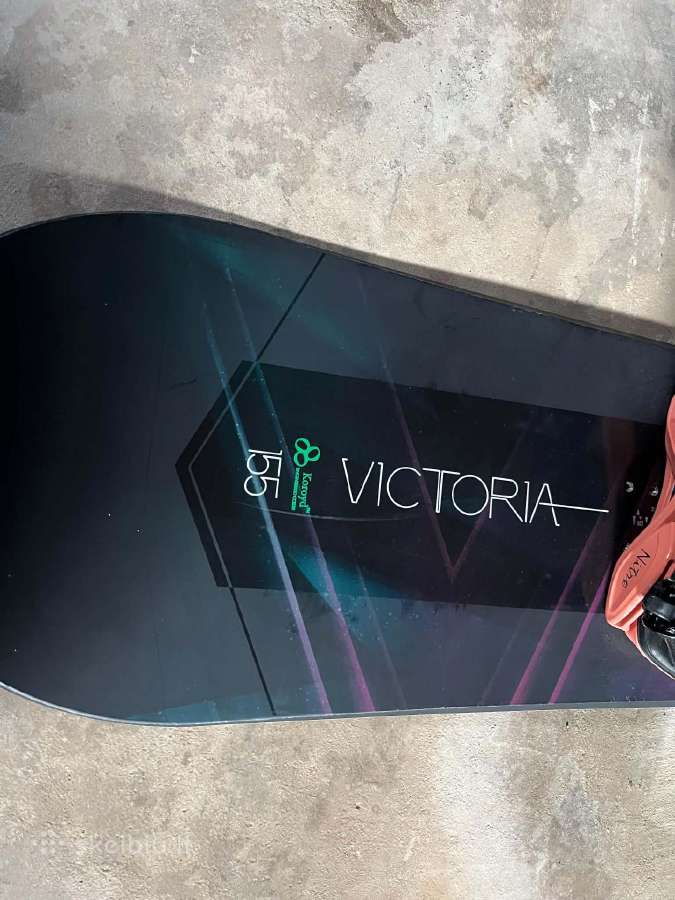 Nitro Victoria 155 snieglentė su Nitro priedais - nuotraukos Nr. 6