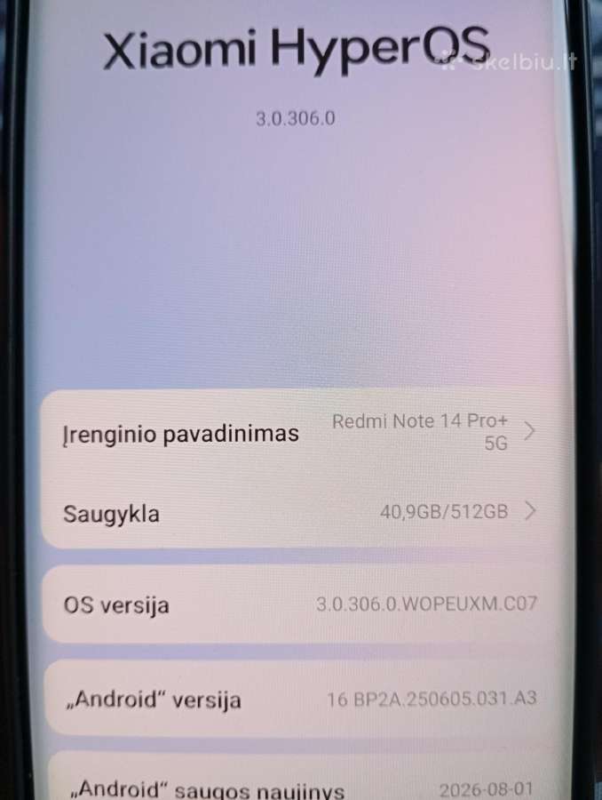 Redmi note 14 pro plius5g - nuotraukos Nr. 4