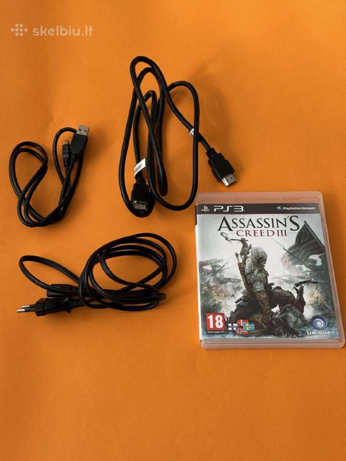 Playstation 3 Super Slim 500gb Black - nuotraukos Nr. 9