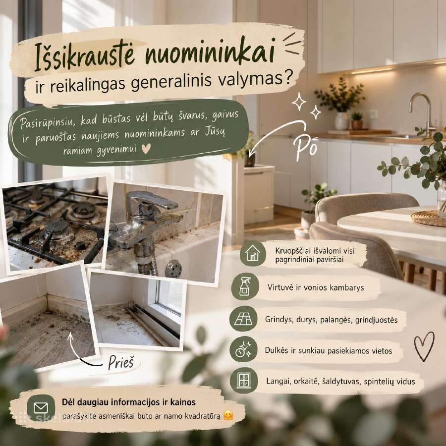 Generalinis valymas - nuotraukos Nr. 3
