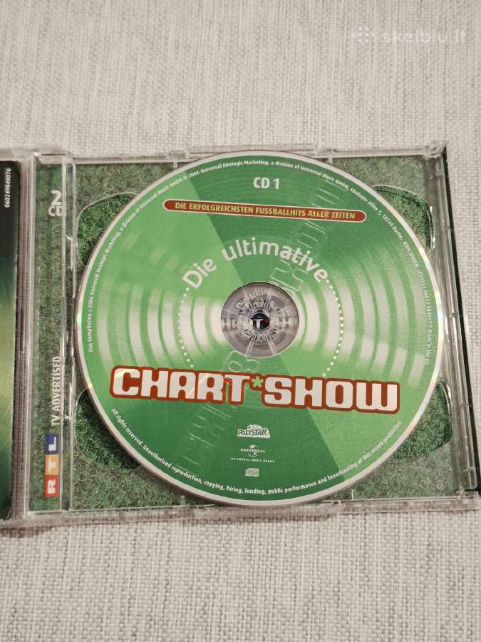 Chart Show – Fussball hits (2 x CD) - nuotraukos Nr. 3
