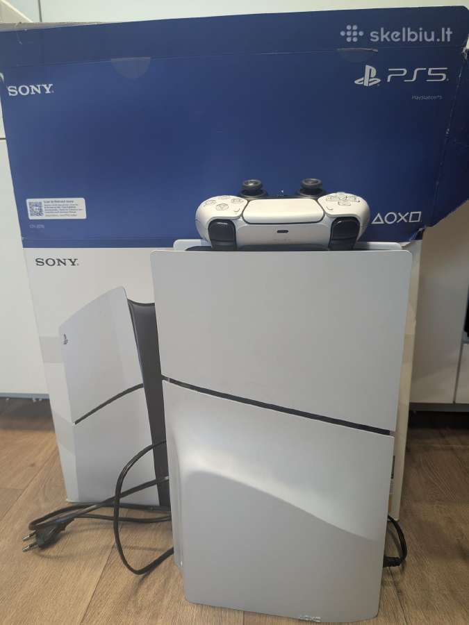 Parduodu ps5 slim 850gb dedasi diskai - nuotraukos Nr. 2