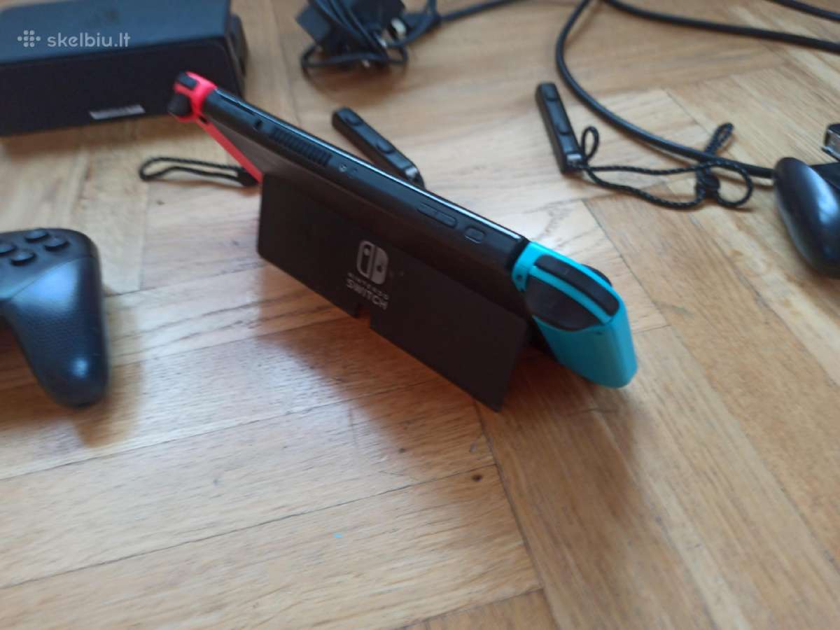 Nintendo switch oled rinkinys su pro controller - nuotraukos Nr. 8