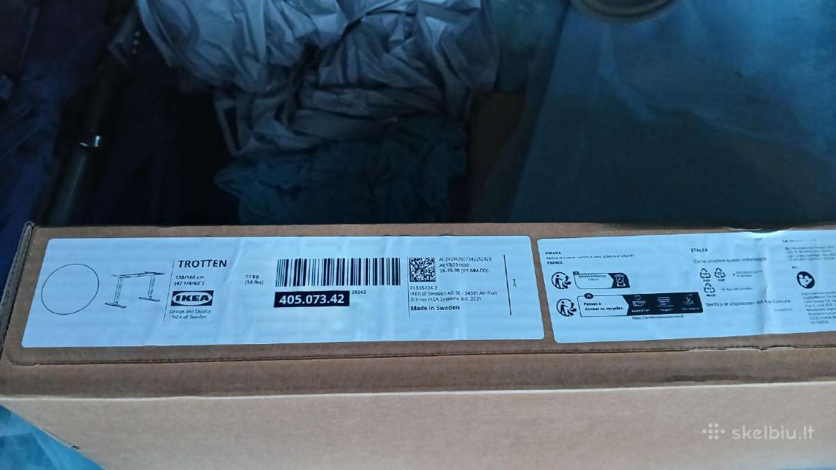 Ikea Trotten pakeliamas stalas - nuotraukos Nr. 2