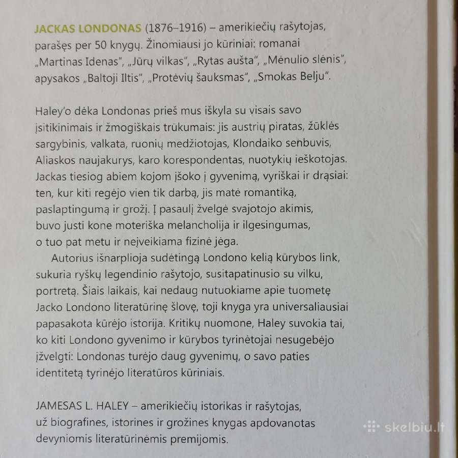 James L. Haley - " Vilkas / J. Londono gyvenimai" - nuotraukos Nr. 6
